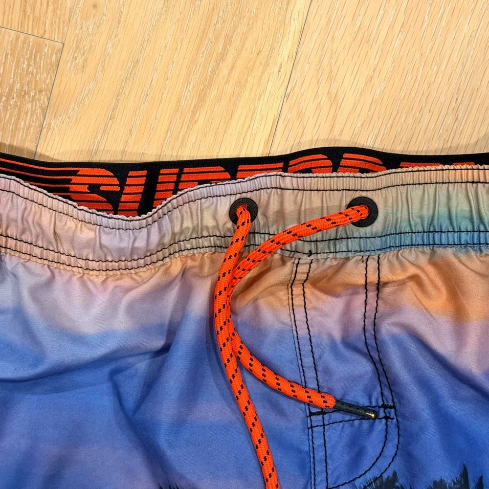 Superdry‎ Men's Sunset Palm Swim Shorts xl